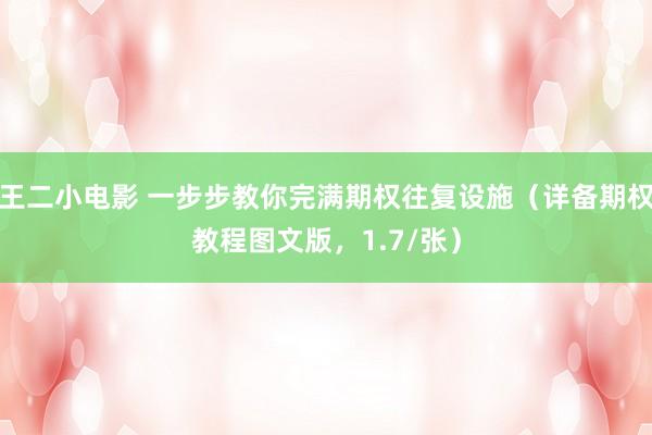 王二小电影 一步步教你完满期权往复设施（详备期权教程图文版，1.7/张）