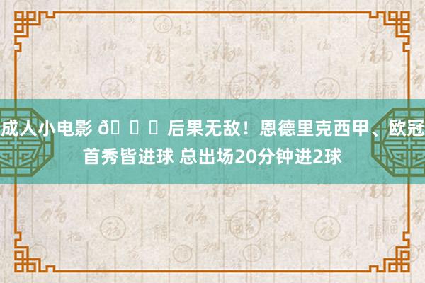 成人小电影 👍后果无敌！恩德里克西甲、欧冠首秀皆进球 总出场20分钟进2球