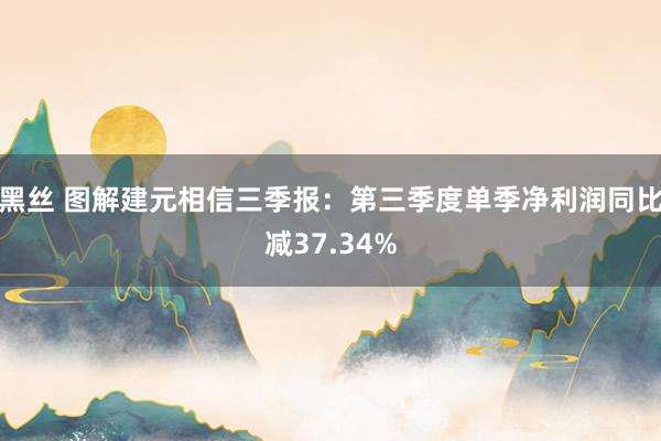 黑丝 图解建元相信三季报：第三季度单季净利润同比减37.34%