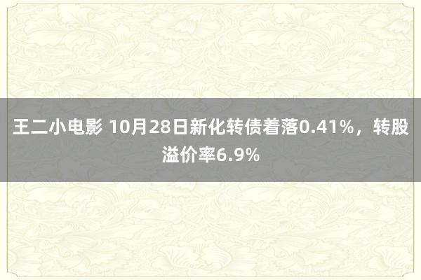 王二小电影 10月28日新化转债着落0.41%，转股溢价率6.9%