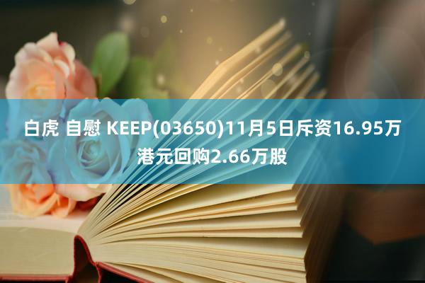 白虎 自慰 KEEP(03650)11月5日斥资16.95万港元回购2.66万股