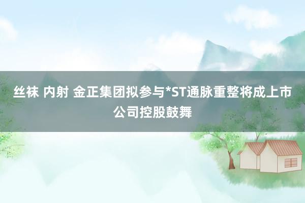 丝袜 内射 金正集团拟参与*ST通脉重整将成上市公司控股鼓舞