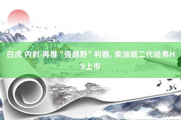 白虎 内射 再推“强越野”利器， 柴油版二代哈弗H9上市