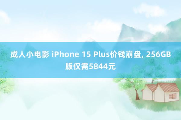 成人小电影 iPhone 15 Plus价钱崩盘， 256GB版仅需5844元