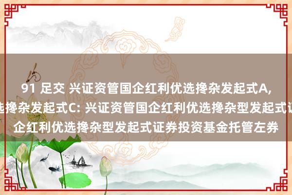 91 足交 兴证资管国企红利优选搀杂发起式A，兴证资管国企红利优选搀杂发起式C: 兴证资管国企红利优选搀杂型发起式证券投资基金托管左券