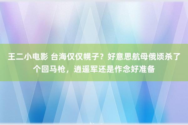 王二小电影 台海仅仅幌子？好意思航母俄顷杀了个回马枪，逍遥军还是作念好准备